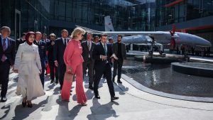 Belçika Kraliçesi Mathilde Baykar Milli Teknoloji Merkezini Ziyaret Etti