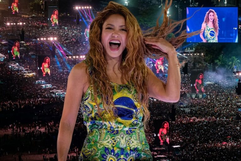 Brezilya’da Shakira konseri: 2 milyon kişi Copacabana’da Pique tezahüratı