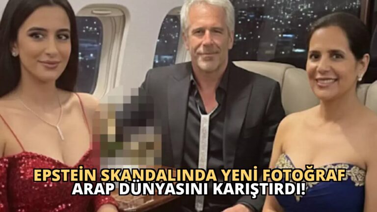 Epstein Skandalında Yeni Fotoğraf Arap Dünyasını Karıştırdı!